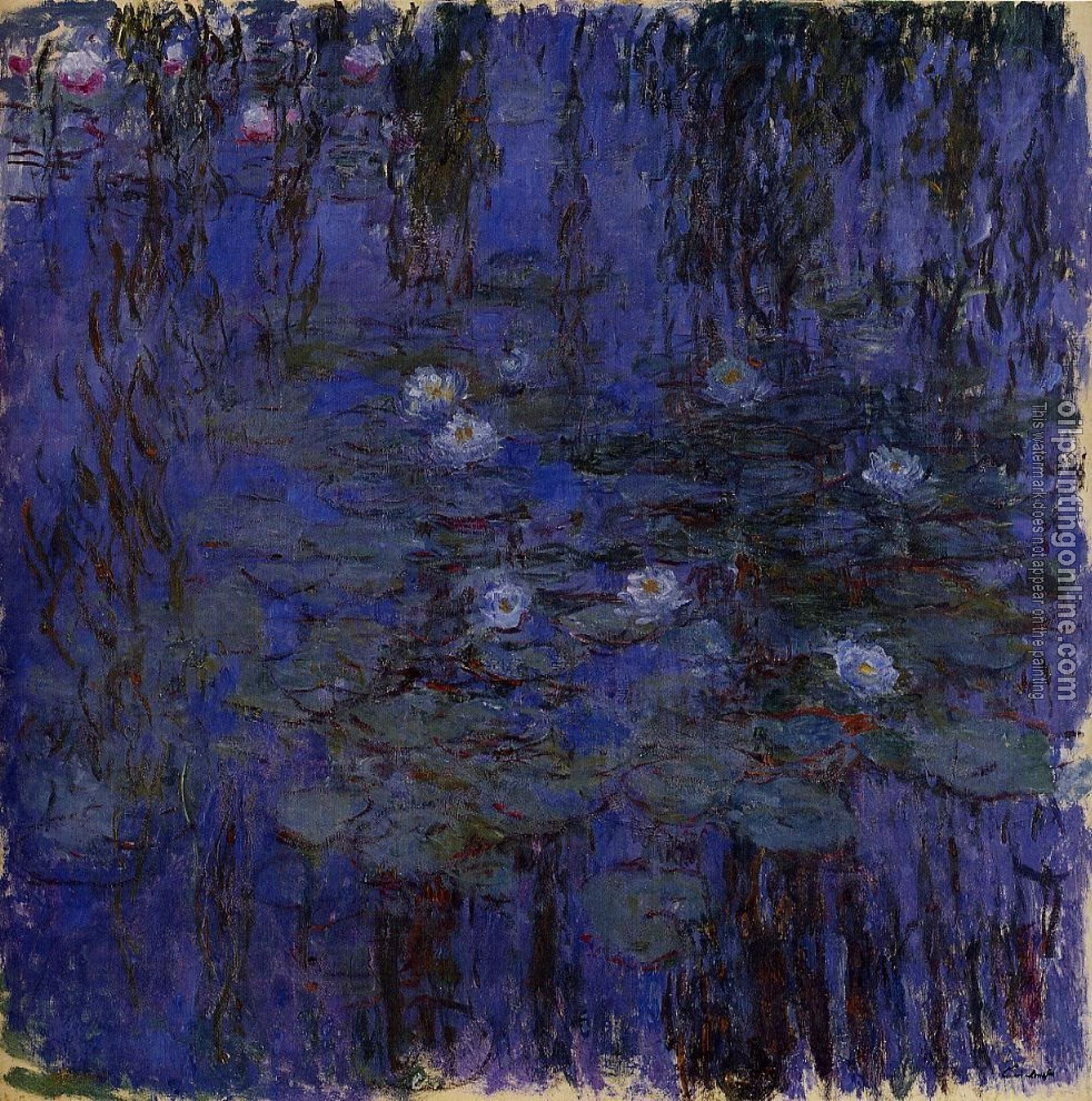 Monet, Claude Oscar - Water Lilies